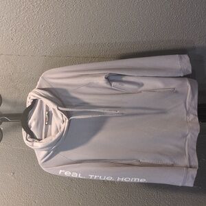 Cowl neck pullover sweatshirt with front pocket